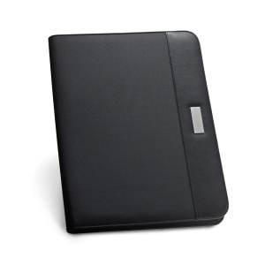 PASZO. Porte-documents A4 en PU et microfibre avec bloc de pages lignées 2