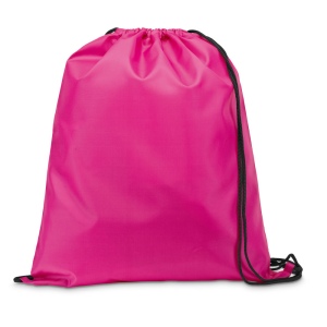 CARNABY. Sac à dos 210D avec cordons de serrage noirs 15