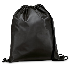 CARNABY. Sac à dos 210D avec cordons de serrage noirs 16