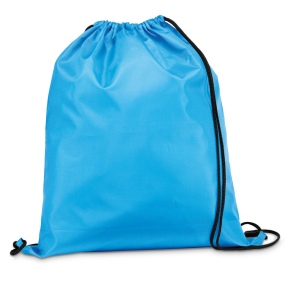 CARNABY. Sac à dos 210D avec cordons de serrage noirs 23