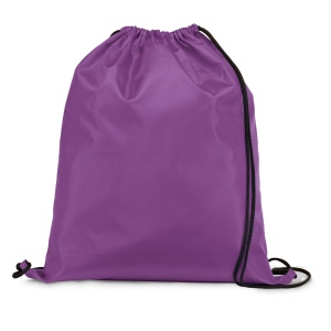 CARNABY. Sac à dos 210D avec cordons de serrage noirs 13
