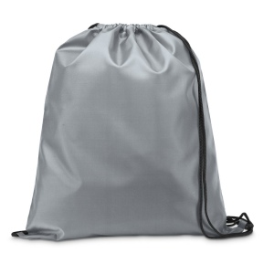 CARNABY. Sac à dos 210D avec cordons de serrage noirs 10