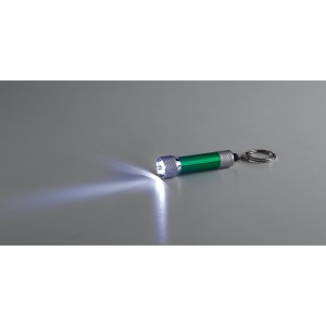 LERGAN. Porte-clés en aluminium avec lampe de poche 3 LED 11