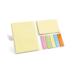 LEWIS. Bloc-notes de feuilles repositionnables avec 7 ensembles 8