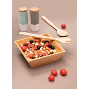 PEPPER. Saladier rectangulaire en bambou 3