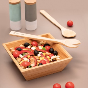 SALVY. Set de 2 couverts à salade 4