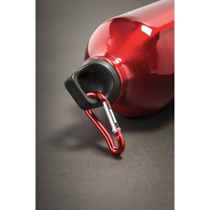 LANDSCAPE S. Bouteille de sport 400mL en aluminium avec mousqueton 15