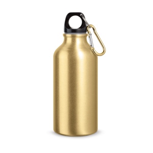 LANDSCAPE S. Bouteille de sport 400mL en aluminium avec mousqueton 12