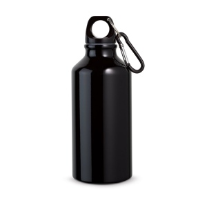 LANDSCAPE S. Bouteille de sport 400mL en aluminium avec mousqueton 3