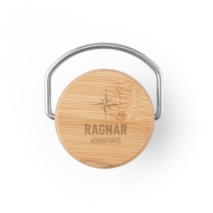 RAGNAR. Bouteille en acier inoxydable (36% recyclée) avec double parois sous vide 570 mL 9