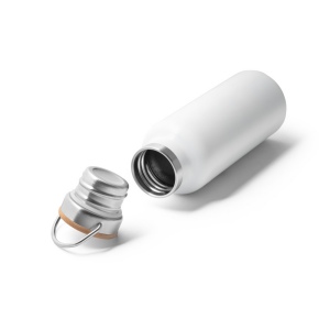 RAGNAR. Bouteille en acier inoxydable (36% recyclée) avec double parois sous vide 570 mL 14