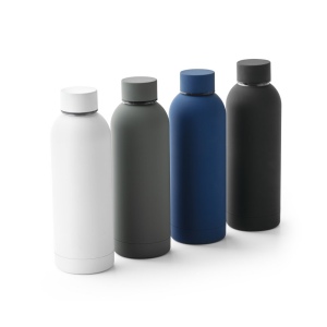 ODIN. Bouteille en acier inoxydable (36% recyclée) avec double parois 550 mL 10