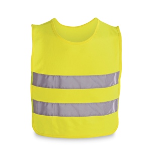 MIKE. Gilet réfléchissant pour enfant, 100 % polyester 4