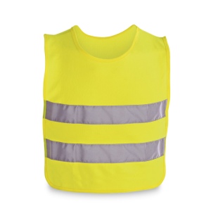 MIKE. Gilet réfléchissant pour enfant, 100 % polyester 2