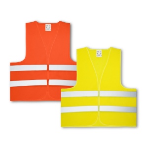YELLOWSTONE. Gilet haute visibilité 100% polyester