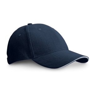 CHRISTOPHE. Casquette sandwich 100% coton (260 g/m²) 3