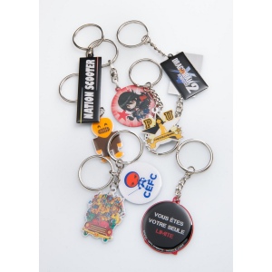 Porte-clés aluminium quadri éco - 45 mm 2