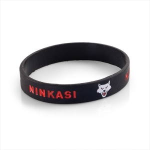 Bracelet silicone classique - puht sérigraphie 1 couleur 1 position