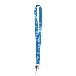 Tour de cou polyester sérigraphie - 15 mm 2