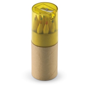 Tube 12 crayons de couleur - LAMBUT 4