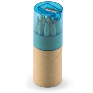 Tube 12 crayons de couleur - LAMBUT