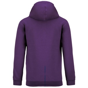 Sweat-shirt capuche contrastée homme 40