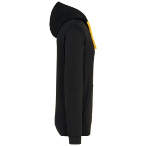 Sweat-shirt capuche contrastée homme 48