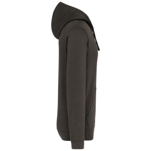 Sweat-shirt capuche contrastée homme 49
