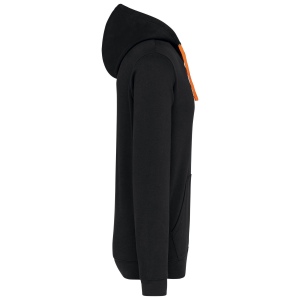 Sweat-shirt capuche contrastée homme 65