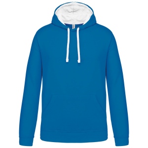 Sweat-shirt capuche contrastée homme 12