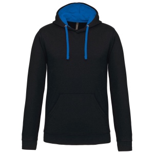 Sweat-shirt capuche contrastée homme 20