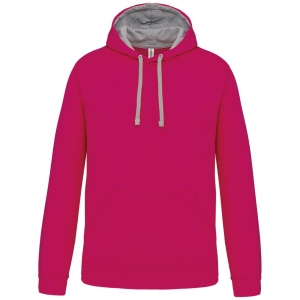 Sweat-shirt capuche contrastée homme 17
