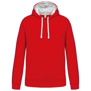 Sweat-shirt capuche contrastée homme 11