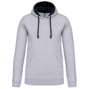 Sweat-shirt capuche contrastée homme 10
