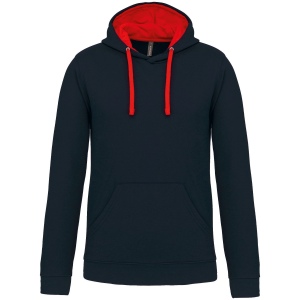 Sweat-shirt capuche contrastée homme 14