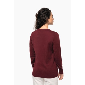 Pull col V femme 26