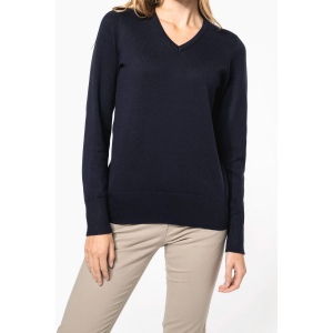 Pull col V femme 29