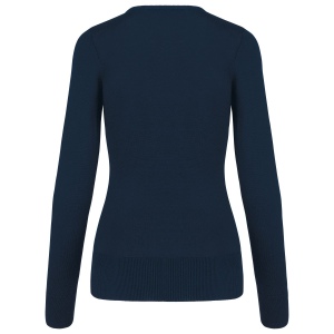Pull col V femme 32