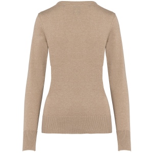 Pull col V femme 37