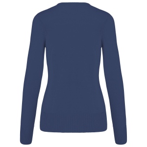 Pull col V femme 38