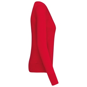 Pull col V femme 47