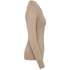 Pull col V femme 48