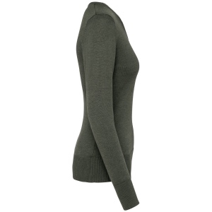 Pull col V femme 50