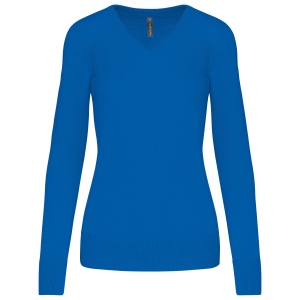 Pull col V femme 7