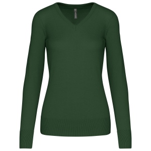 Pull col V femme 6