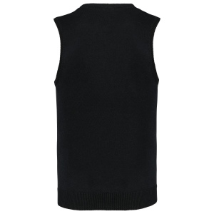 Pull col V sans manches 7