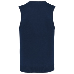 Pull col V sans manches 9