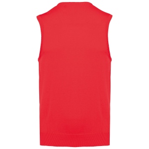 Pull col V sans manches 11