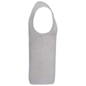 Pull col V sans manches 13