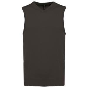 Pull col V sans manches 5